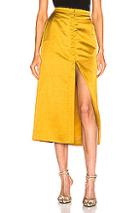 Brock Collection Objective Ladies Skirt In Yellow