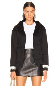 Moncler Logo Sweatshirt In Black