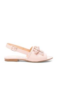 Bionda Castana Leather Aian Sandals In Pink
