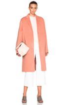 Acne Studios Avalon Double Coat In Pink