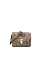 Proenza Schouler Mini Ps1 Leather In Gray