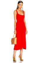 Mara Hoffman Vita Knit Dress In Red