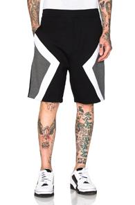 Neil Barrett Modernist Shorts In Black