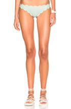 Marysia Swim Fwrd Exclusive Antibes Bikini Bottom In Metallics,blue