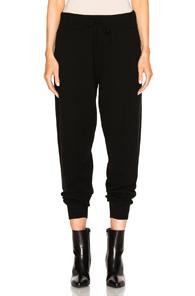 Calvin Klein Collection Valerio Cashmere Sweatpants In Black