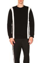 Neil Barrett Retro 90's Sweatshirt In Black