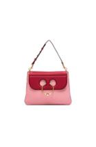 Jw Anderson Medium Pierce Bag In Red,pink