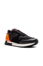 Givenchy Active Runner Sneakers In Black,orange