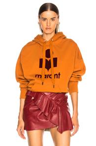 Isabel Marant Etoile Mansel Hoodie In Orange