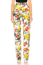 Fausto Puglisi Pant In Floral,white
