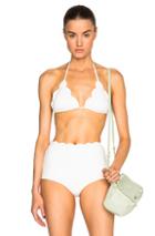Marysia Swim Broadway Bikini Top In White