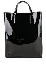Acne Studios Baker Patent Bag In Black