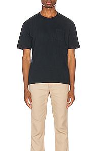 Visvim Jumbo Tee In Blue