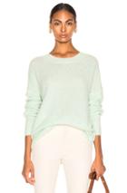 Soyer Anna Cashmere Scoopneck In Green