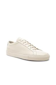 Common Projects Original Leather Achilles Low In White