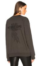 Helmut Lang Classic Logo Sweatshirt In Gray