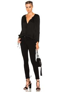 Raquel Allegra Dreamer Blouse In Black
