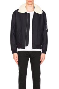 A.p.c. Blouson Manchester In Blue