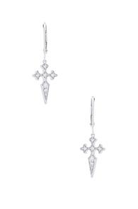 Stone Paris Blood Diamond Earrings In Metallics