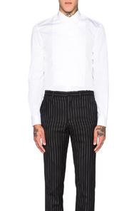 Givenchy Bib Shirt In White