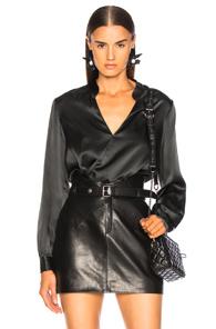 L'agence Marcella Bodysuit In Black
