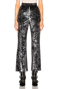 Frankie Flare Pants In Metallics