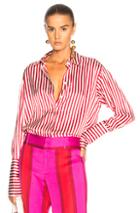 Maggie Marilyn Aimee's Shirt In Stripes,red