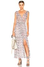 Ulla Johnson Chantelle Dress In Blue,floral,white