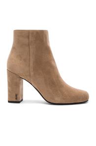Saint Laurent Babies Pin Boot In Neutrals