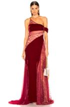 Haney Liliana Gown In Red
