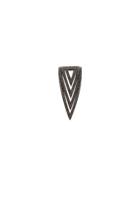 Lynn Ban Triangular Ring In Metallics