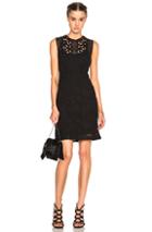 Burberry Prorsum Lace Dress In Black