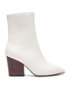 Iro Leather Ameliss Booties In White