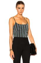 Brock Collection Taja Top In Blue,stripes