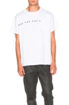 Off-white You Cut Me Tee In White