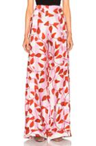Johanna Ortiz Colorado Pants In Pink,abstract