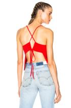 Soyer For Fwrd Bella Cami Tank Top In Red