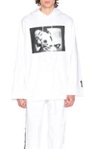 Fenty By Puma Front Lacing Hoodie In White