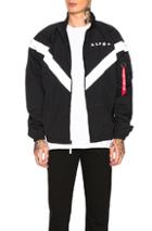 Alpha Industries Pt Track Jacket In Black