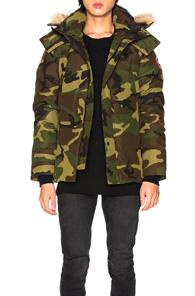 Canada Goose Wyndham Parka In Camo,green