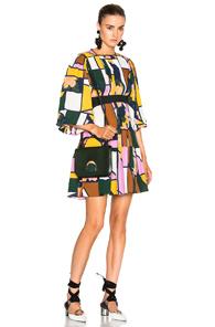 Roksanda Musset Dress In Pink,green,floral