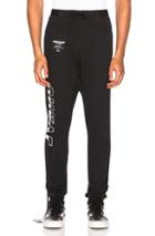 Unravel Tour Terry Low Rise Sweatpant In Black