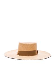 Sensi Studio Two Tone Brim Cordovez Hat In Neutrals