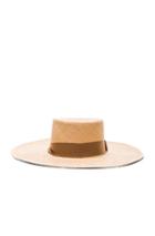 Sensi Studio Two Tone Brim Cordovez Hat In Neutrals