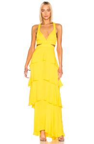 A.l.c. Lita Dress In Yellow