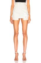Off-white Pockets Out Mini Skirt In White