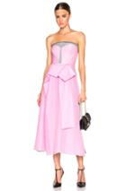 Roksanda Orbeli Dress In Pink,stripes