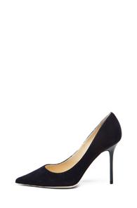 Jimmy Choo Abel Suede Pointed Pumps In Blue
