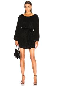 Retrofete Grace Dress In Black