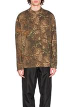 Yeezy Season 3 Moto Long Sleeve Sweatshirt In Brown,abstract